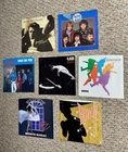 RARE COLLECTION PICTURE SLEEVES rock prog new wave w/KROKUS, U2, DAVID BOWIE