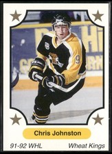 1991-92 7th Inning Sketch WHL #201 Chris Johnston