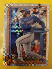 2025 Topps Chrome X-Fractors #74 Luis De Los Santos RC - New York Mets