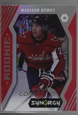 2017-18 Upper Deck Synergy Rookie Red Bounty Tier 1 Rookie Madison Bowey #65 t3w