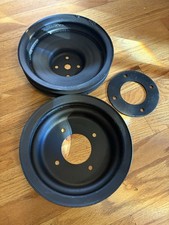 Pontiac Upper Lower Pulleys 1971-79 Non Ac 400 455 428 350 Gto Firebird Gp Gm