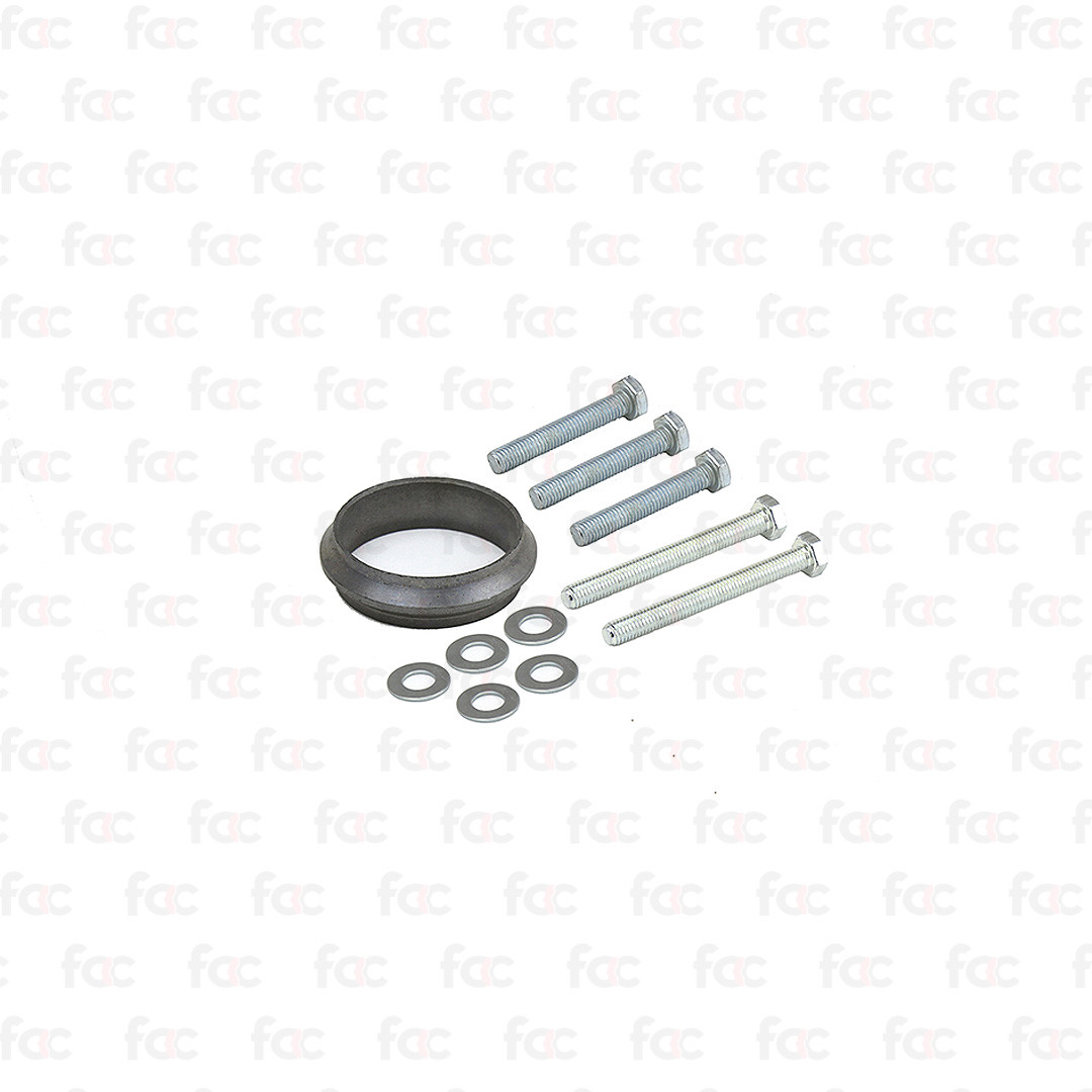 Petrol Catalytic Converter Fitting Kit For Mercedes C200K 2.0 00-01 Euro 2