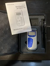 New Betz Dearborn (GE) pH Meter Kit w/ Temperature Probe, L6606 Tested, 1999