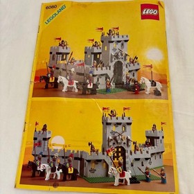 LEGO 6080 King's Castle Lion Knights 1984 Vintage without Box  USED
