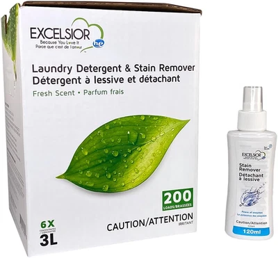 Excelsior Laundry Detergent with Stain Remover - Concentrated Liquid - Fresh Sce