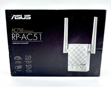 ASUS AC750 Dual Band WiFi Repeater  Range Extender RP-AC51 - White