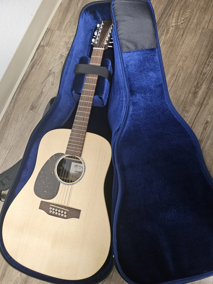 Guitarra A/E Martin DX2E Serie X de 12 Cuerdas Palisandro para Zurdos Dreadnought Foto 2 de 4