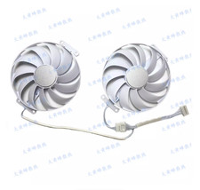 For ASUS RTX4070 12GB DUAL WHITE OC Graphics Card Cooling Fan