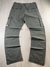 Wrangler Herren Relaxed Fit Cargo Hose Straight Leg Grau Größe 36x34