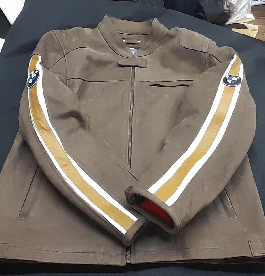 BMW Motorrad Schwabing 100 Years Anniversary Motorcycle Leather Jacket - Image 2 of 4
