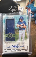 2025 Panini Boys of Summer - Prospect Material Signatures Carson Benge...