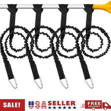 4pcs Kayak Canoe Paddle Fishing Leash Rope Rod Leash Safety Lanyard Boat Gear