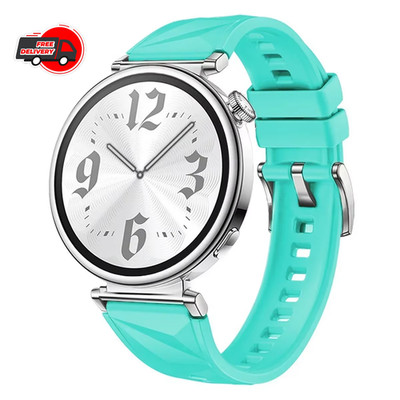 Silicone Strap For Huawei Watch GT5 GT4 41MM Ice Crystal Pattern Bracelet 42MM X