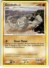 Geodude Mysterious Treasures 84/123 2007 on eBay