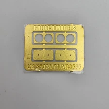 Bronco 1/35 British 17/25-pdr Anti-Tank Gun 'Pheasant' CB35071 Parts Photo etch2