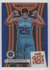2019 Panini NBA Hoops Premium Stock We Got Next Blue PJ Washington Jr #17 0qr0