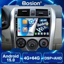4G+64GB Für Toyota Corolla 2006-2012 Android 15 Auto Radio Navi GPS CarPlay 64GB