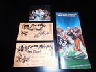 Cleveland Browns vintage items. Media Guide, autographs. — photo 1