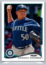 Erasmo Ramirez 2014 Topps Seattle Mariners 128