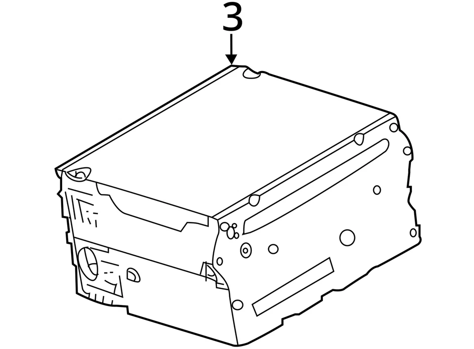 Audio Equipment Radio Receiver Fits 14-17 INFINITI QX50 1838399 Foto 4 de 4