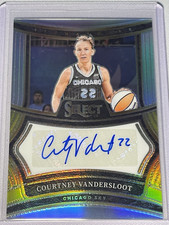 Panini 2025 WNBA Select Courtney Vandersloot Chicago Sky Prizm Auto #SG-CV