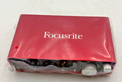 Focusrite Scarlett 2i2 2nd Gen 2-Channel USB Audio Interface Unit Only - SEALED