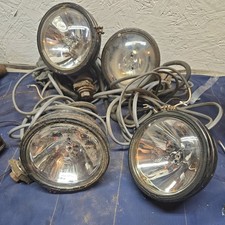 Lot Of 4 Kc 4213 Black 6 Round Light