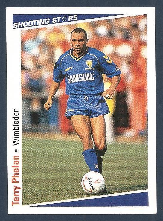 SHOOTING STARS-1991-92- #315-WIMBLEDON-SWANSEA-LEEDS UNITED-TERRY
