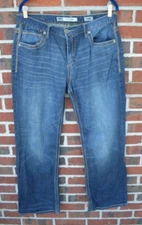 BKE Buckle Tyler Bootcut Jeans Men's 34 X 31 Blue Denim Stretch