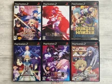 SONY PS2 Fate & Melty Blood & Hunter x Hunter & Elemental Gelade set from Japan