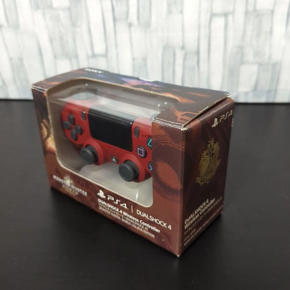 PS4 Dualshock 4 MONSTER HUNTER: WORLD LIOLAEUS EDITION Rathalos Controller Japan - Image 3 of 4
