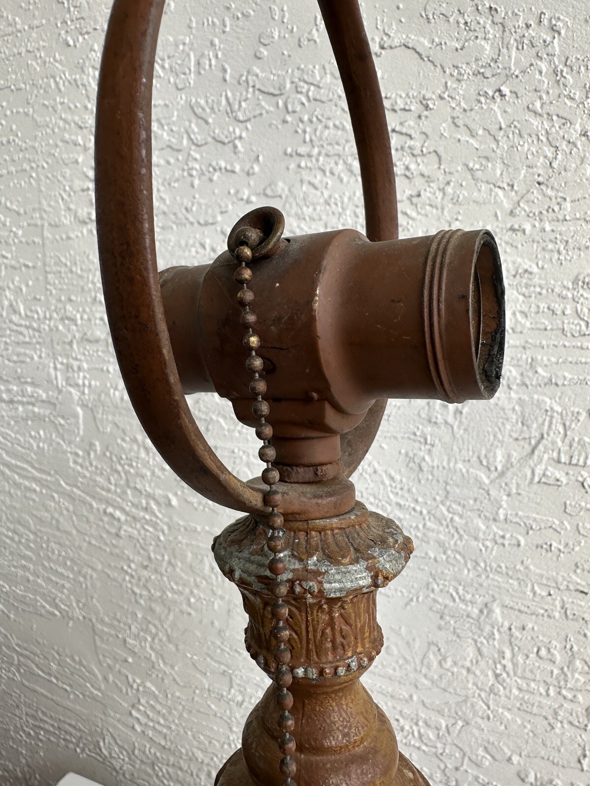 Antique Table Lamp Base Parts Restore 5K eBay