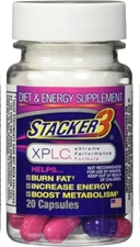 One 20ct Stacker 3 XPLC Bottle Dietary Supplement Weight Loss 20 Pills Total