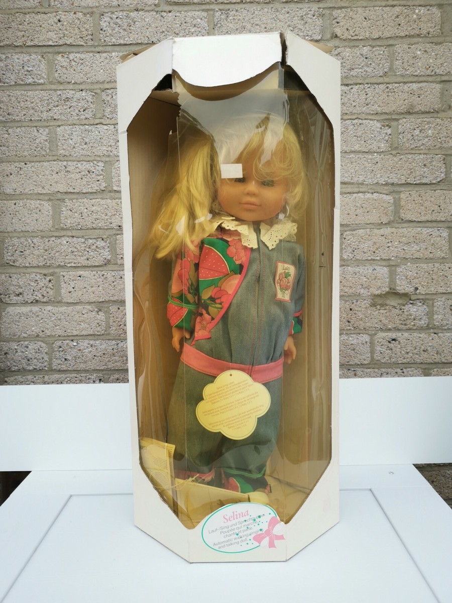 zapf creation★ドイツ レトロドール 38/14　優しい女の子 Zapf Creation Doll West Germany Vintage Rare 1980s 'Selina