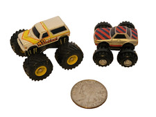 Vtg Micro Machines Tuff Trax Collection No Problem FUNRISE - Lot of 2