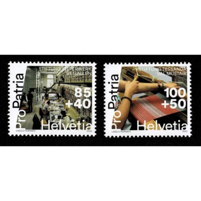 FR3742 - 2020 Switzerland Pro Patria Series MNH/**