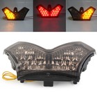 LED Turn Signal Tail Light For Kawasaki Ninja ZX-14 ZZR1400 ZX14R ABS SE Smoke