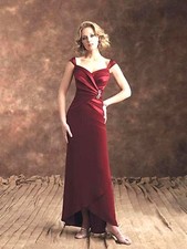 Montage by Mon Cheri MOB evening occasion formal dress BLACK  crepe 14 NEW