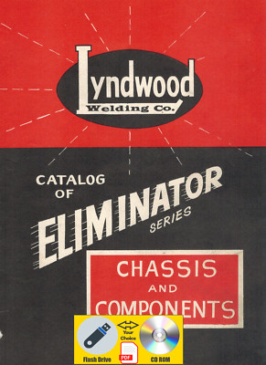 Lyndwood Welding Co. 1960-61 Drag Racing Chassis Cat PDF File USB Flash Drive