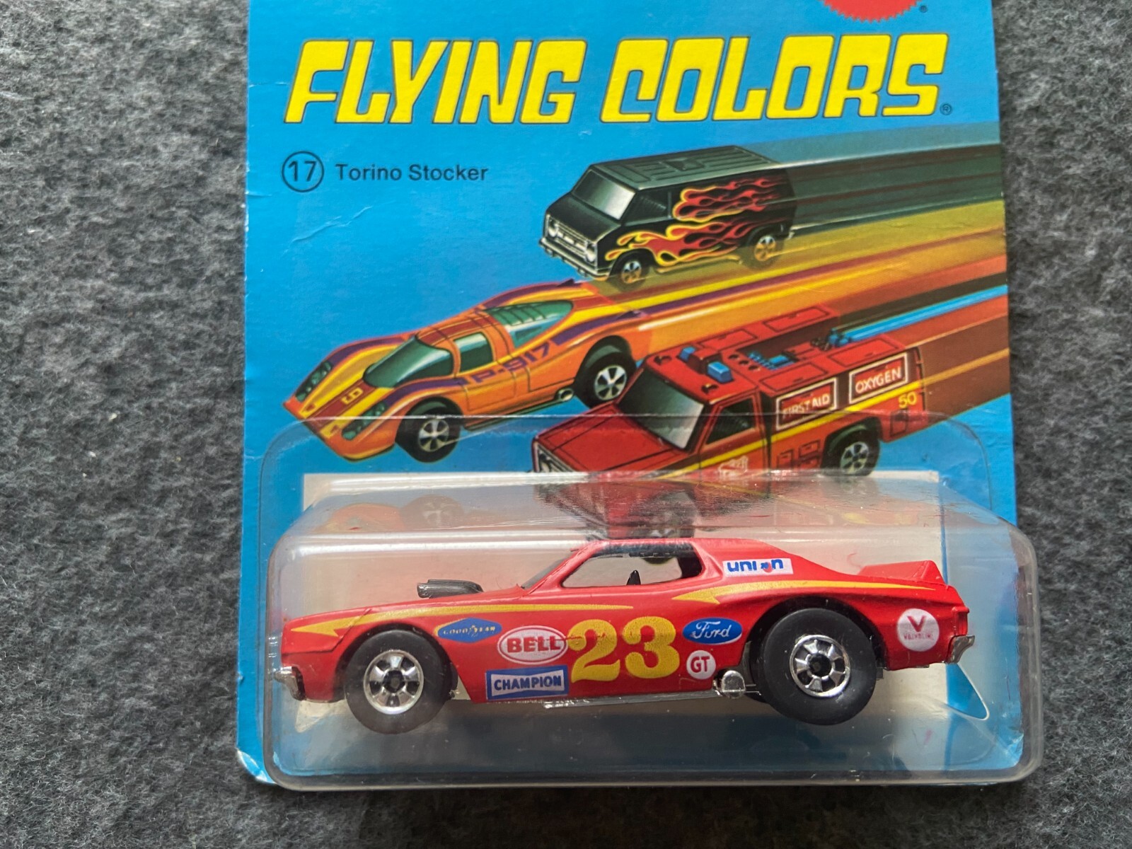 1975 Torino Stocker Flying Colors Hot Wheels eBay