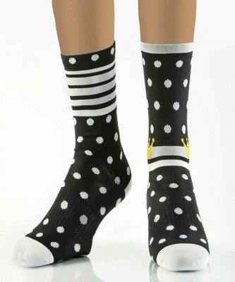 Solo Warrior Men s 6  Compression Cycling Socks Men s Size 8-12, Warrior King