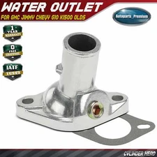 Engine Coolant Thermostat Housing Water Outlet for GMC Jimmy Chevy K1500 Olds