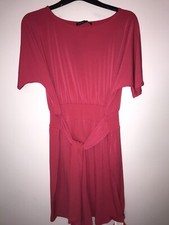 Pink BNWT Short Dress tunic By Definitions Batwing Size 18