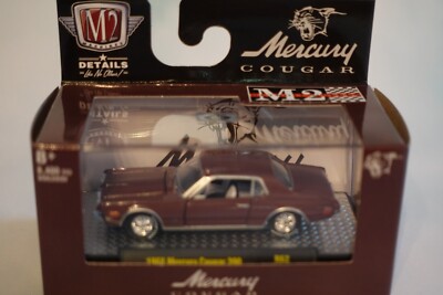 1/64th M2 Machines Detroit Muscle R62 1968 Mercury Cougar 390