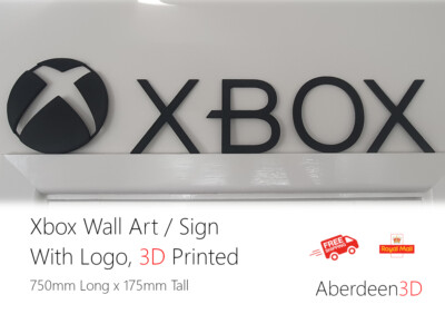 Xbox Wandbild / Schild 