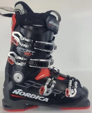 Used $450 Men's HIGH END Nordica Sportmachine 90r Ski Boots Black/Red
