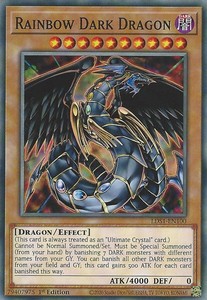 Rainbow Dark Dragon - LDS1-EN100 - Common - 1st Edition x3 - Near Mint