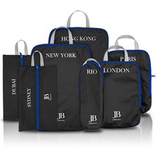 Compression Packing Cubes, 7 Set Travel Packing Organizer for luggage