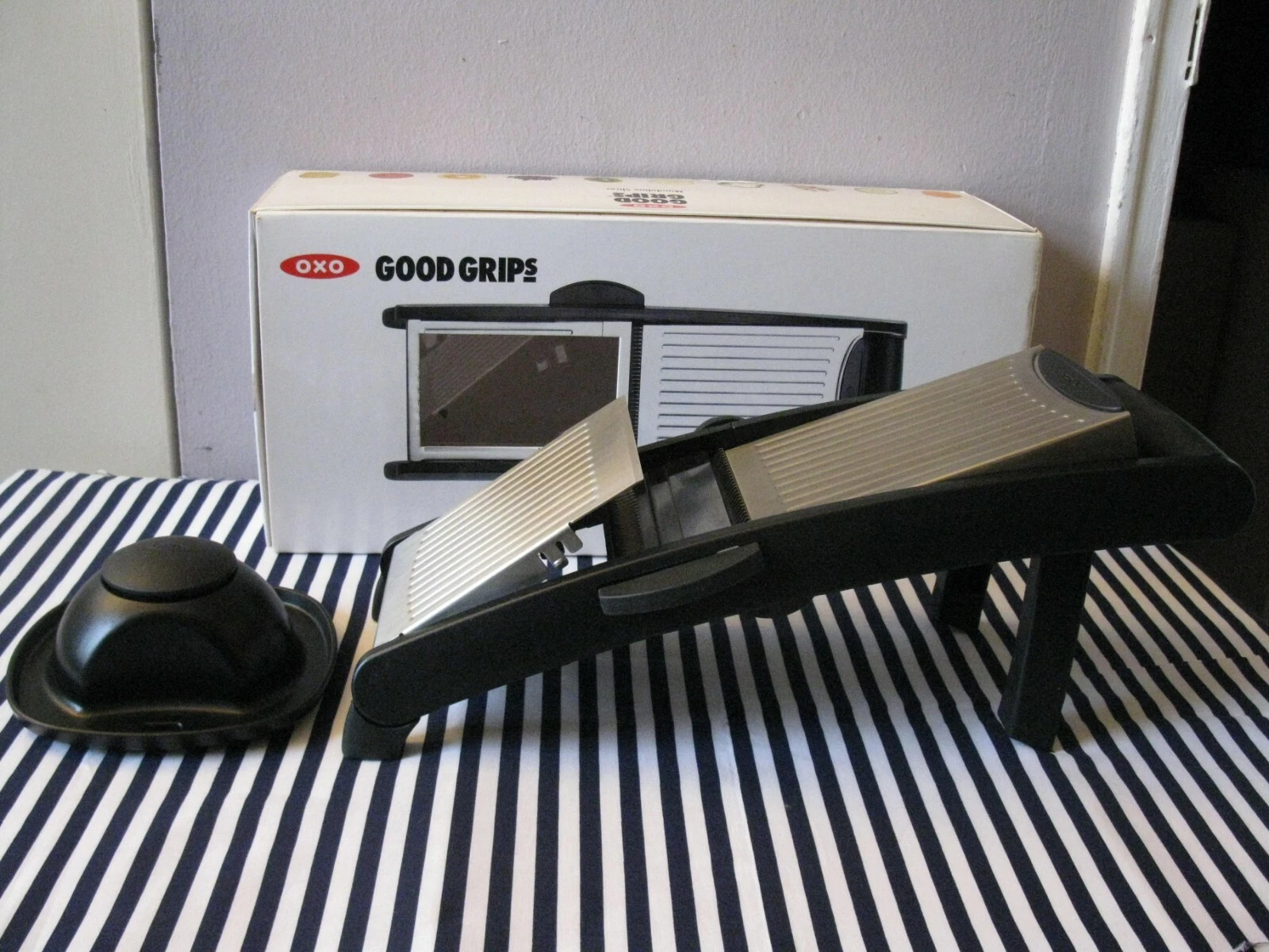 OXO GOOD GRIPS MANDOLINE SLICER -- STAINLESS STEEL