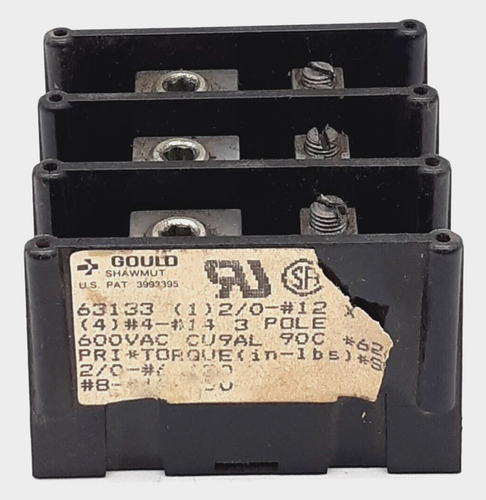 Gould Shawmut 63133 Power Distribution Block - Picture 3 of 4